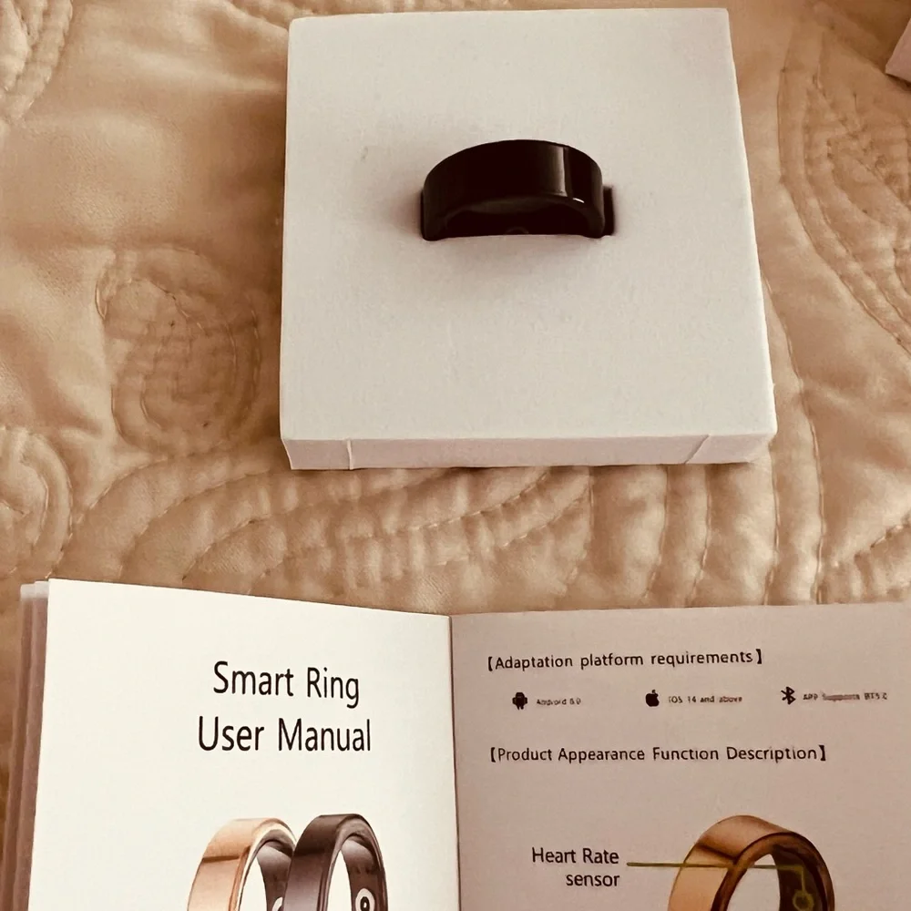 Smart Ring in Gold and Black